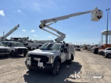 (Waxahachie, TX) Altec AT37G, Articulating & Telescopic Bucket Truck mounted behind cab on 2018 Ford