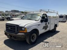 2000 Ford F-250 SD Regular Cab Pickup 2-DR Runs, Moves, Missing Mirrors, Air Bag Light Is On, GVWR N