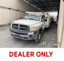 2008 Dodge Ram 5500 Cab & Chassis, Condition Operational. SL Runs & Moves, Check Engine Light Is On