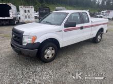 2014 Ford F150 4x4 Extended-Cab Pickup Truck Runs & Moves) (Bad Exhaust, Body & Rust Damage