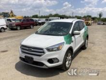 2019 Ford Escape 4x4 4-Door Sport Utility Vehicle Bad Transmission, Runs & Moves, Body & Rust Damage