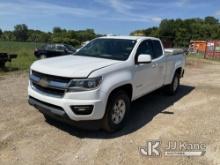 2017 Chevrolet Colorado 4x4 Extended-Cab Pickup Truck Run, Moves, Jump To Start, Hood Release Lever 