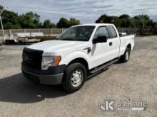 2014 Ford F150 4x4 Extended-Cab Pickup Truck Runs & Moves, Engine Noise, Missing Radio, Body & Rust 