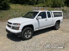 2012 Chevrolet Colorado 4x4 Extended-Cab Pickup Truck Runs & Moves) (Rusted Frame, Rust Damage, Sell