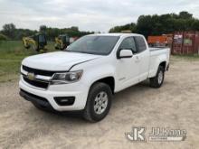 2017 Chevrolet Colorado 4x4 Extended-Cab Pickup Truck Runs, Moves, Jump to Start. Seller States: Bad