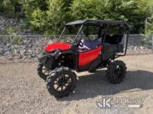 2016 Honda Pioneer 1000 4x4 Side-by-Side, UTV No Title) (Runs & Moves) (Engine Noise, See Video on 2