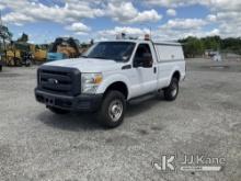 2013 Ford F350 4x4 Pickup Truck Runs & Moves, Check Engine Light On, Body & Rust Damage