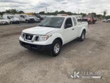 2017 Nissan Frontier Extended-Cab Pickup Truck Runs & Moves, Body & Rust Damage, Bad Tire, Must Tow
