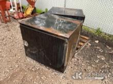 (South Bend, IN) Steel Tool Boxes. (Used.) NOTE: This unit is being sold AS IS/WHERE IS via Timed Au