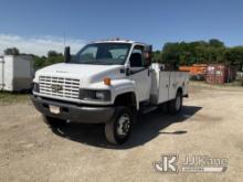 2009 Chevrolet C5500 4x4 Service Truck Runs, Moves, Clunking Noise When Put Into Gear, Service Trans