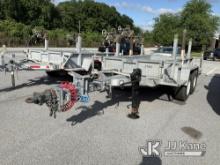 2010 Sauber 1521-PRC Galvanized Extendable Pole/Material/Reel Trailer Inspection and Removal BY APPO