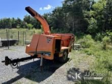 2008 Vermeer BC1000XL Portable Chipper (12in Drum) No Title) (Not Running, Operational Condition Unk