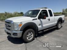 2014 Ford F250 4x4 Extended-Cab Pickup Truck Runs & Moves) (Body Damage