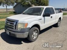 2009 Ford F150 4x4 Extended-Cab Pickup Truck Runs & Moves, Interior Stripped Of Center Console