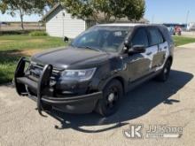 2018 Ford Explorer AWD Police Interceptor 4-Door Sport Utility Vehicle Runs & Moves) (Broken Subfram