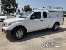 2017 Nissan Frontier Extended-Cab Pickup Truck Runs, Moves) (Jump To Start, Check Engine Light On, P