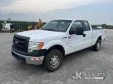 2014 Ford F150 4x4 Extended-Cab Pickup Truck Runs & Moves) (Check Engine Light On, Engine Smokes, Pa