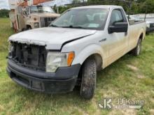 2011 Ford F150 Pickup Truck Runs & Moves)(Jump To Start, Engine Knock, Body Damage, Cracked Windshie