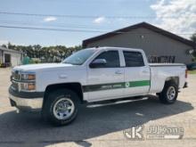 2014 Chevrolet Silverado 1500 4x4 Crew-Cab Pickup Truck Runs, Moves, Engine Pully Noisy