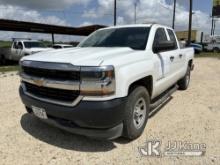 2016 Chevrolet Silverado 1500 4x4 Extended-Cab Pickup Truck Runs & Moves) (Check Engine Light On