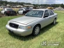 2007 Ford Crown Victoria Police Interceptor 4-Door Sedan, (Municipality Owned) Runs & Moves) (Jump T