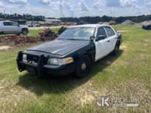 2011 Ford Crown Victoria Police Interceptor 4-Door Sedan, (Municipality Owned) Runs & Moves) (Jump T