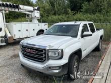 2016 GMC Sierra 1500 4x4 Crew-Cab Pickup Truck Not Running, Cranks but Does Not Start, Conditions Un