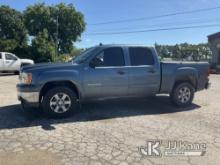 2011 GMC Sierra 1500 Crew-Cab Pickup Truck Runs, Moves, Rust Damage, Body Damage, Missing Radio, Dri