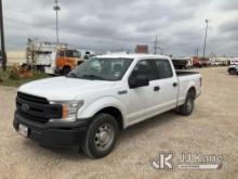 2019 Ford F150 Crew-Cab Pickup Truck Runs & Moves) (Cracked Windshield,