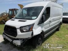2018 Ford Transit-250 Cargo Van Runs & Moves) (Jump to Start, Bad Battery,  Body Damage