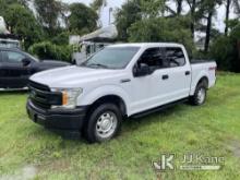 2018 Ford F150 4x4 Crew-Cab Pickup Truck Runs & Moves