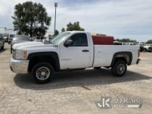 2007 Chevrolet Silverado 2500HD Pickup Truck, Sprayer-mtd in bed, engine gasoline powered, hose reel