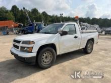 2012 Chevrolet Colorado Pickup Truck Runs & Moves) (Jump to Start) (Service TPM in Dash