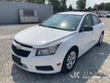 2012 Chevrolet Cruze 4-Door Sedan Runs & Moves) (Jump to Start