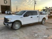 2017 Ford F150 4x4 Crew-Cab Pickup Truck Runs & Moves) (Check Engine Light On