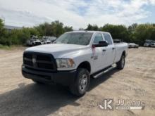 2018 RAM 2500 4X4 Crew-Cab Pickup Truck Runs & Moves) (ABS & Traction Control Light on