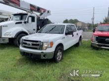 2013 Ford F150 4x4 Crew-Cab Pickup Truck Runs & Moves