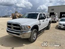 2018 RAM 2500 4x4 Crew-Cab Pickup Truck, 3/4 TON 4X4 CREW CAB ST Runs & Moves