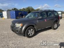 2012 Ford Escape 4-Door Sport Utility Vehicle, Co-Operative Owned & Maintained Runs & Moves