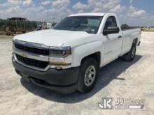 2017 Chevrolet Silverado 1500 Pickup Truck Runs & Moves) (Check Engine Light On