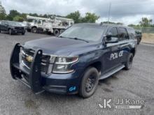 2017 Chevrolet Tahoe Police Package 4-Door Sport Utility Vehicle, (Municipality Owned) Runs & moves)