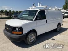 2015 Chevrolet Express G2500 Cargo Van Runs & Moves) (Jump To Start, Service Battery Light, Body Dam