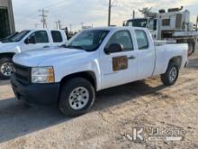 2012 Chevrolet Silverado 1500 4x4 Extended-Cab Pickup Truck Runs & Moves) (Check Engine Light On) (P