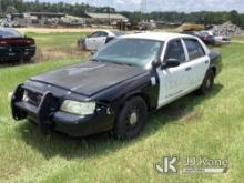 2007 Ford Crown Victoria Police Interceptor 4-Door Sedan, (Municipality Owned) Runs & Moves) (Jump T