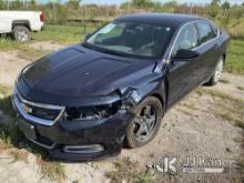 2019 Chevrolet Impala LS Sedan 4 Door Runs, Starts W/ Jump) (Does Not Move, Front End Damage, Tire D