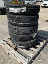 (5) LT215/85R16 tires NOTE: This unit is being sold AS IS/WHERE IS via Timed Auction and is located 
