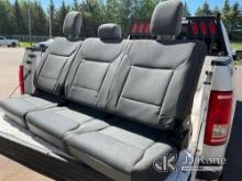 2024 Ford F150 XLT Rear Seat. No Seat Belts. NOTE: This unit is being sold AS IS/WHERE IS via Timed 