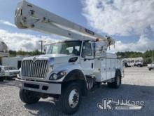 HiRanger TC55-MH, Articulating & Telescopic Material Handling Bucket Truck rear mounted on 2019 Inte