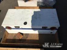 (Jurupa Valley, CA) Truck Bed Utility Tool Box (Used) NOTE: This unit is being sold AS IS/WHERE IS v