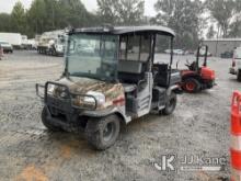 Kubota RTV 1140 All-Terrain Vehicle Not Running Condition Unknown, Rust Damage) (Buyer Must Load
